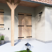 Volet battant manuel bois 205 x 120 cm - GEOM - Brico Dépôt