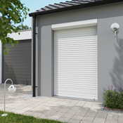 Volet roulant manuel PVC blanc 225 x 140 cm - GEOM - Brico Dépôt