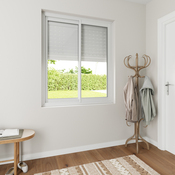 Volet roulant aluminium blanc 145 x 120 cm - GEOM - Brico Dépôt