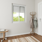 Volet roulant aluminium blanc 125 x 100 cm - GEOM - Brico Dépôt