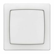 Va-et-vient simple touche complet en saillie blanc - Legrand - Brico Dépôt