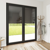 Volet roulant motorisé aluminium gris 215 x 80 cm - GEOM - Brico Dépôt