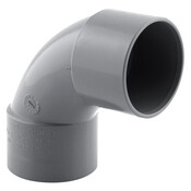 Coude PVC 87 ° F/F Ø 32 mm pour l'évacuation gravitaire des eaux usées et pluviales - Fitt - Brico Dépôt