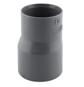 Réduction excentrée PVC pour l'évacuation gravitaire des eaux usées et pluviales M/F 50x40 mm - Fitt - Brico Dépôt