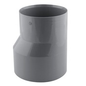Réduction excentrée en PVC M/F Ø 125/100 mm - Fitt - Brico Dépôt