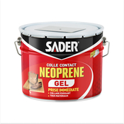 Colle contact néoprène en gel, spatule incluse - Seau de 2,5l - Sader - Brico Dépôt