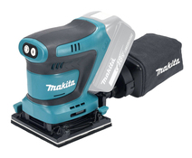 Ponceuse vibrante sans fil multifonction 18V LXT machine seule - DBO480Z - Makita - Brico Dépôt