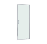 Porte de douche pivotante 80 cm verre dépoli - Brico Dépôt