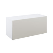 Meuble haut de cuisine "Dorice" beige mat l.80 x h.36 x p.32 cm 1 porte relevable - Brico Dépôt