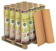 Rouleau sous-couche liège murs et sols intérieurs - 5 x 0,50 m Ep. 6 mm - Brico Dépôt