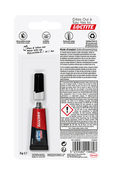 Colle forte en gel super glue-3 power gel, transparente - tube 3 g - Loctite - Brico Dépôt
