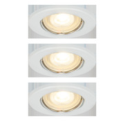 3 spots encastrables GU10 345lm 2700k blanc "Odelis" - Cooke and Lewis - Brico Dépôt