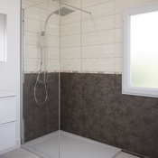 Listel "Lori" multicolore 2,6 x 50 cm - Cooke and Lewis - Brico Dépôt