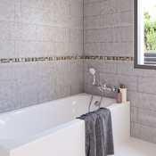 Listel "Leia" multicolore 4 x 60 cm - Cooke and Lewis - Brico Dépôt