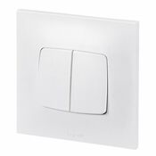 Interrupteur va-et-vient + poussoir "Neptune" - Legrand - Brico Dépôt