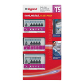 Tableau monté câblé 3 rangées 39 modules T5 - Legrand - Brico Dépôt
