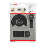 Kit 3 lames Starlock spécial bois sciage bois & Métal - Bosch - Brico Dépôt