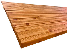 Lame de terrasse épicéa marron traitée autoclave - Long. 2240 x Larg. 95 x Ep. 20 mm - Brico Dépôt