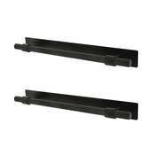 2 poignées de cuisine droites noir mat "renovation" - Cooke and Lewis - Brico Dépôt