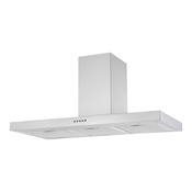 Hotte de cheminée rectangulaire inox - 90 CM - Brico Dépôt