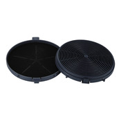 2 filtres à charbon pour hotte "CARBFLT150" - 17 x 120 x 120 mm - Brico Dépôt
