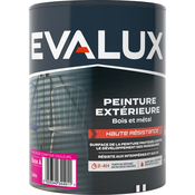 Peinture extérieure bois et métal 1 L Base A Satin - Evalux - Brico Dépôt