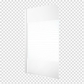 Pare baignoire Arkell verre serigraphie - Brico Dépôt