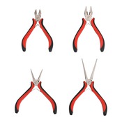 Lot de 4 mini pinces - Forge steel - Brico Dépôt