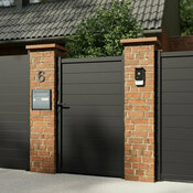 Portillon aluminum Astia 1m - Marque BLOOMA - Brico Dépôt