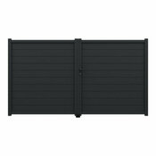 Portail aluminium battant Astia 3m - Marque BLOOMA - Brico Dépôt