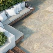 Carrelage de sol extérieur "Sorba" 60,5 x 60,5 cm 1,46 m² - Marque BLOOMA - Brico Dépôt