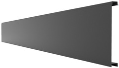 Lot de 6 lames aluminium + profilé - 183 x 15 x 21 mm - Brico Dépôt