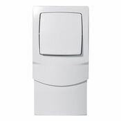 Va-et-vient cadre vertical 16mm appareillage saillie blanc - Legrand - Brico Dépôt