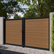 Portail composite battant Delfis 3m - Marque BLOOMA - Brico Dépôt