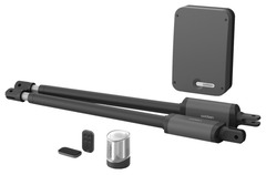 Motorisation téléscopique STYRKA 320 pour portail 2 battants jusqu’à 250 cm par battant - Avidsen - Brico Dépôt