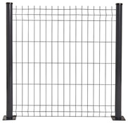 Grillage soudé vert H.150 - maille 100 x 100 mm - 20 m - Brico Dépôt