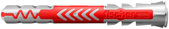 Cheville à expansion DuoPower 10x80 en nylon - 25 pièces, Idéal pour Béton et Plaques - Fischer - Brico Dépôt