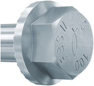 Vis à béton en acier électrozingué. Diam 10, SW15 - 50 pièces - Fischer - Brico Dépôt