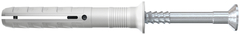 Cheville à frapper NS 6x40 - 100 pièces en nylon et acier pour béton et brique - Fischer - Brico Dépôt