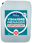 Vinaigre ménager surpuissant 14° - Bidon 10L - Brico Dépôt