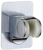 Support de douchette mural adhésif chrome - Brico Dépôt