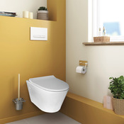 Pack wc suspendu sol/mur "Welline-Fuerte" sans bride caréné - Brico Dépôt