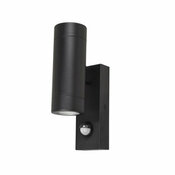 Applique murale à détecteur Tiarela gu10 noir - Marque BLOOMA - Brico Dépôt