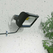 Projecteur 10w 1000lm 6500k noir - Brico Dépôt