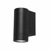 Applique murale Tiarela gu10 noir - Marque BLOOMA - Brico Dépôt