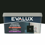 Peinture Noir 2l5 velours 2 en 1 - Evalux - Brico Dépôt