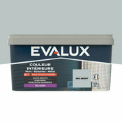 Peinture Gris argent 2l5 velours 2en1 - Evalux - Brico Dépôt