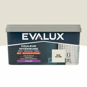 Peinture Beige calcaire 2l5 velours 2en1 - Evalux - Brico Dépôt