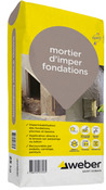 Mortier d'imperméabilisation - sac de 25 kg - Weber - Brico Dépôt
