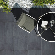 Dalle noir 60 x 60 cm x Ep. 20 mm - Brico Dépôt